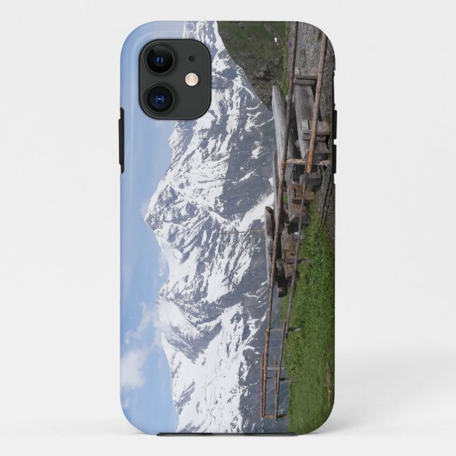Individuelle iPhone-Fälle in den Alpen Case-Mate iPhone Hülle (Rückseite)