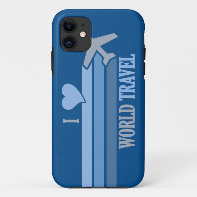 Individuelle iPhone-Partner für World Travel Case-Mate iPhone Hülle (Rückseite)
