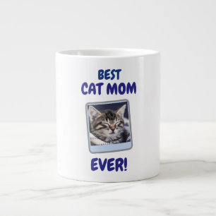 INDIVIDUELLE KATZENMUTTER MUTTER JEDER PET LIEBE M Jumbo-Tasse