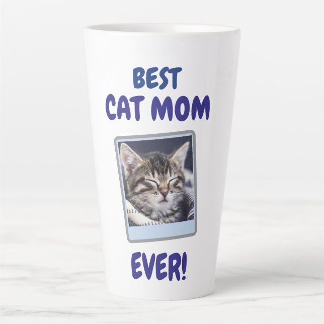 INDIVIDUELLE KATZENMUTTER MUTTER JEDER PET LIEBE M MILCHTASSE (Vorderseite)