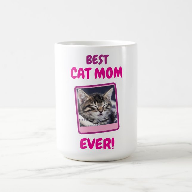 INDIVIDUELLE KATZENMUTTER MUTTER JEDES HAUSTIER LI KAFFEETASSE (Mittel)
