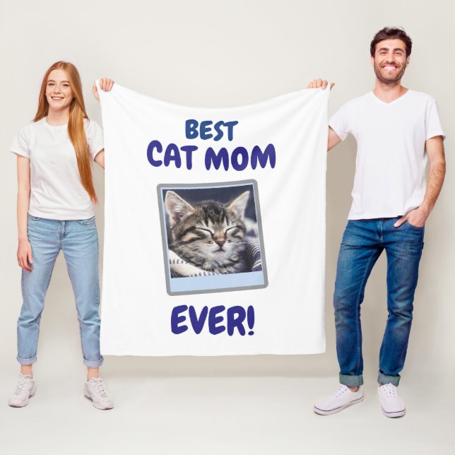 INDIVIDUELLE KATZENMUTTER MUTTER PET LOVE MOTHERST FLEECEDECKE (Beispiel)