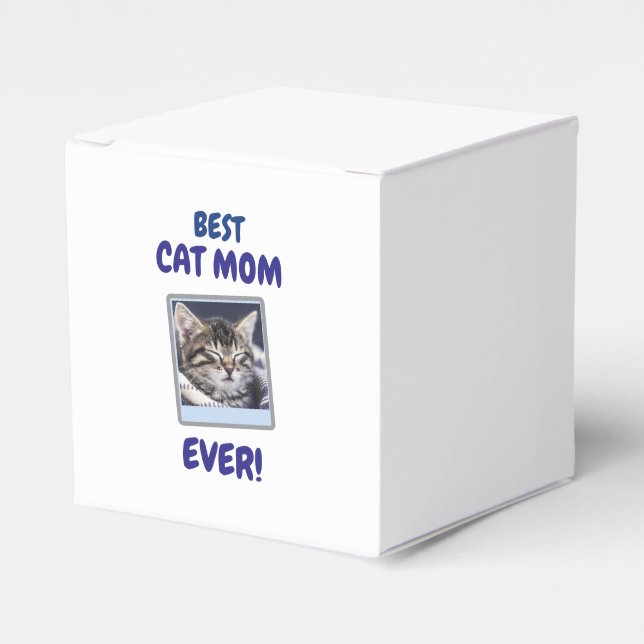 INDIVIDUELLE KATZENMUTTER MUTTER TIER LIEBE MUTTER GESCHENKSCHACHTEL (Vorderseite)