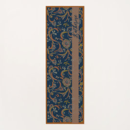 Individuelle Kurkuma + Ingwer Swirl-Motiv Yogamatt Yogamatte