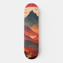 Individuelle Mondlicht-Gebirgsfarbe