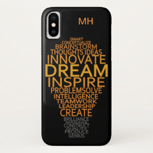 Individuelle monogramm-Hüllen für Inspirationslamp Case-Mate iPhone Hülle