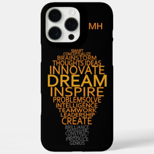 Individuelle monogramm-Hüllen für Inspirationslamp iPhone 16 Pro Max Hülle