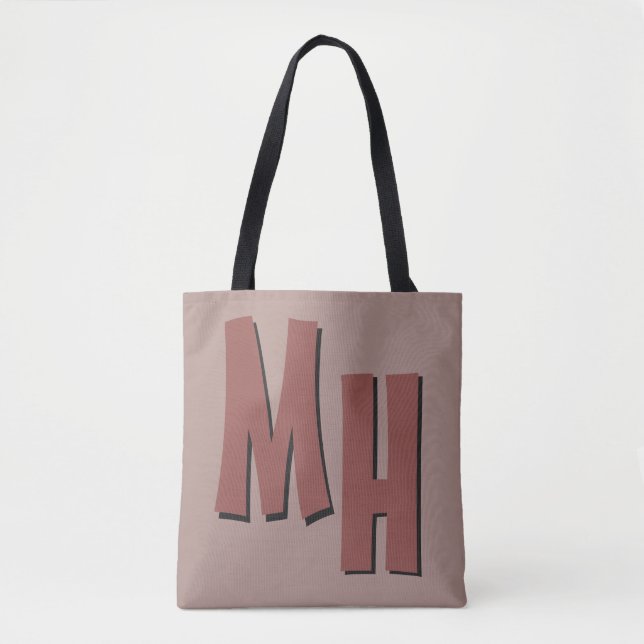 Individuelle Monogramm- und Farbtaschen (Vorderseite)