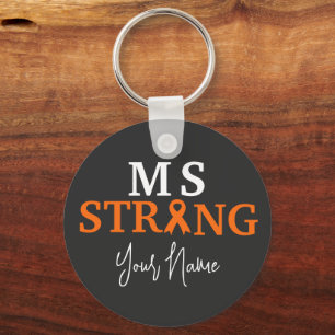 Individuelle Multiple Sklerose Bewusstsein MS star Schlüsselanhänger