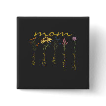 Individuelle Mutter-Kinder-Name-Blume
