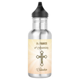 Individuelle Name, 10. Jahrestag der Ordination Edelstahlflasche