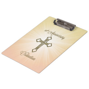 Individuelle Name, 10. Jahrestag der Ordination Klemmbrett