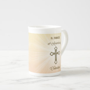 Individuelle Name, 10. Jahrestag der Ordination Prozellantasse