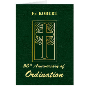 Individuelle Name, 50. Jahrestag der Ordination Gr