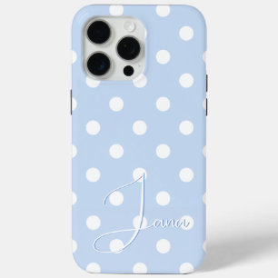 Individuelle Name-Abdeckung für iPhone, blau mit P Case-Mate iPhone Hülle