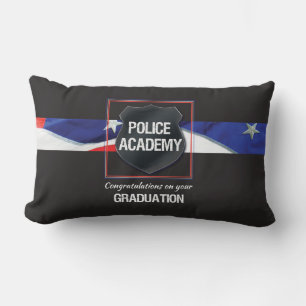 Individuelle Name, Abschluss der Polizeiakademie Lendenkissen