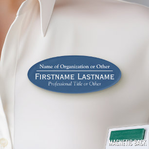 Individuelle Name Abzeichen - Organisation oder Ki Namenschild