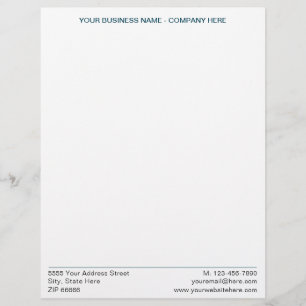 individuelle Name-Adresse Geschäftsbriefe mit Log Briefbogen