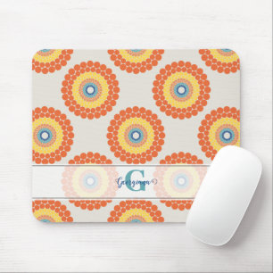 Individuelle Name Aegean Summer Radiant Dot Mandal Mousepad