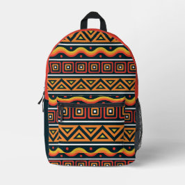 Individuelle Name African Pattern Bedruckter Rucksack