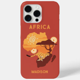 Individuelle Name Afrika Case-Mate iPhone Hülle