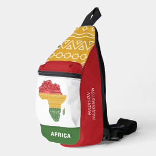 Individuelle Name Afrika Crossbody Bag