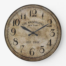 individuelle Name Alte Retro Vintag störte Klassik