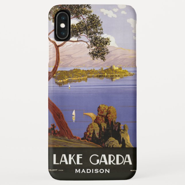 Individuelle Name am Gardasee Case-Mate iPhone Hülle (Rückseite)