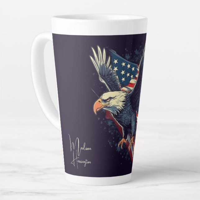 Individuelle Name American Eagle Milchtasse (Linke Ecke)