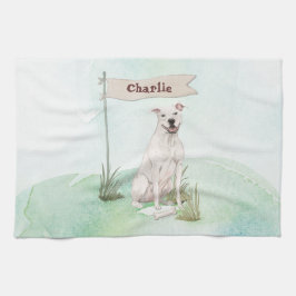 Individuelle Name American Staffordshire Terrier P Geschirrtuch