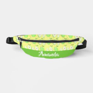 Individuelle Name-Äpfel gelb Bauchtasche