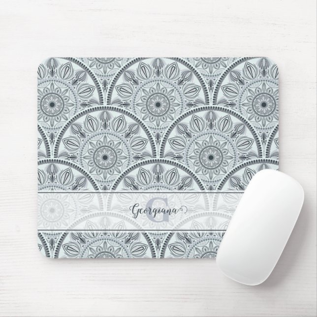 Individuelle Name Art Deco Parco Civico-Ciani Mousepad (Mit Mouse)