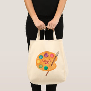 individuelle Name Art Lehrer Kunstschätze Kunst, Tragetasche