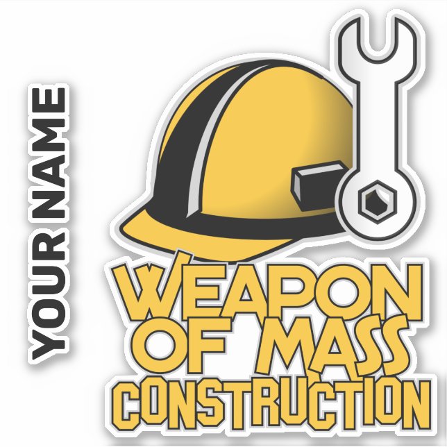 Individuelle Name Aufkleber (Vorderseite)