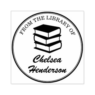 Individuelle Name aus der Bibliothek Kautschuk-Bri Gummistempel