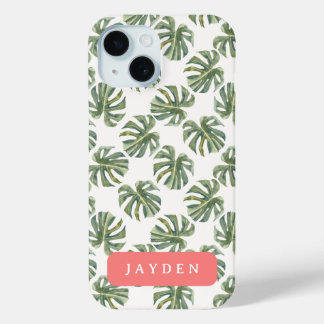 Individuelle Name aus Palmblättern Case-Mate iPhone Hülle