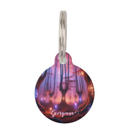 Individuelle Name Autumnal verzauberter Whimsigoth Haustiermarke