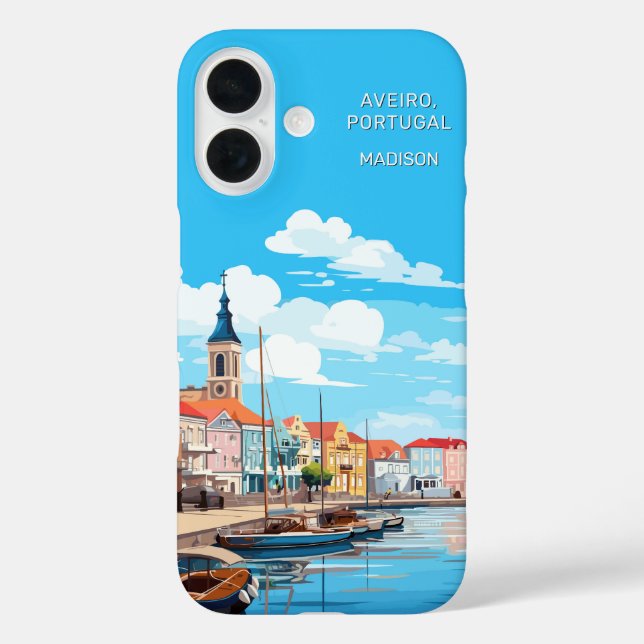 Individuelle Name Aveiro Portugal Case-Mate iPhone Hülle (Rückseite)