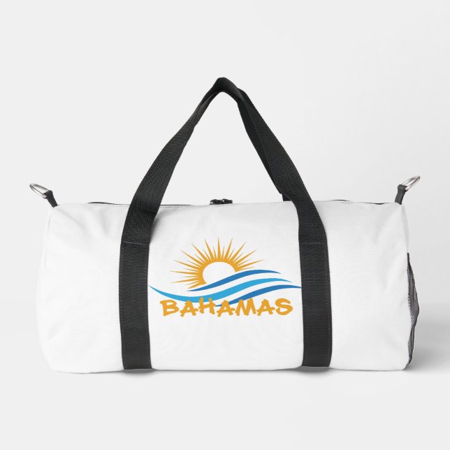 Individuelle Name Bahamas Duffle Bag (Vorderseite)