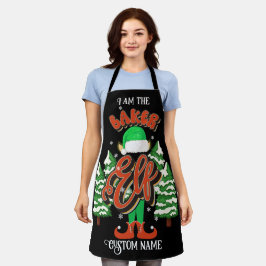 Individuelle Name Baker elf personalisiert Schürze