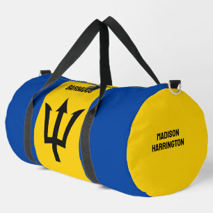 Individuelle Name Barbados Flag Duffle Bag