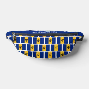 Individuelle Name BARBADOS FLAG Fanny Pack Bauchtasche