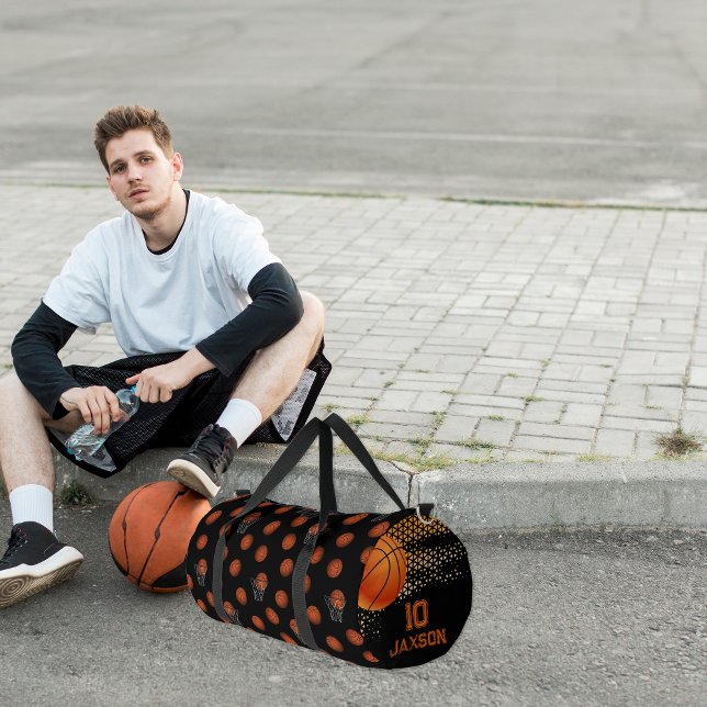 Individuelle Name Basketball Bag | Personalisierte Duffle Bag (Von Creator hochgeladen)