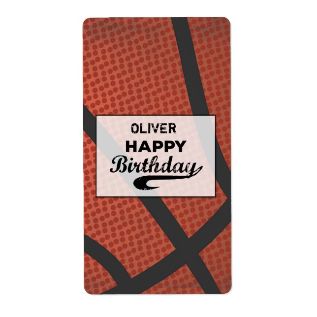 Individuelle Name Basketball Geburtstag Große Grun (Vorne)