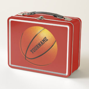 Individuelle Name Basketball Lunch Box