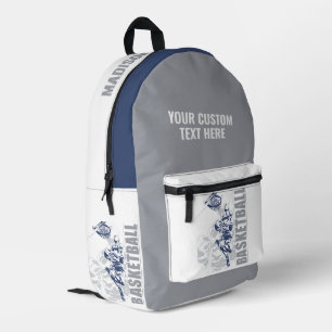Individuelle Name Basketball Player Bedruckter Rucksack