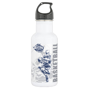 Individuelle Name Basketball Player Edelstahlflasche