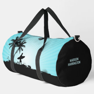Individuelle Name Beach Surfer Duffle Bag