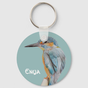 Individuelle Name Beautiful Bird Key Ring Schlüsselanhänger
