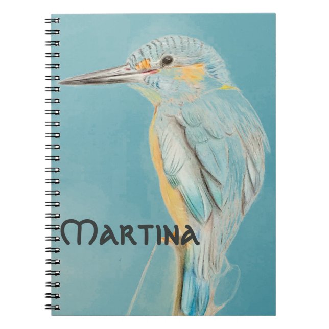Individuelle Name Beautiful Bird Notebook Notizblock (Vorderseite)